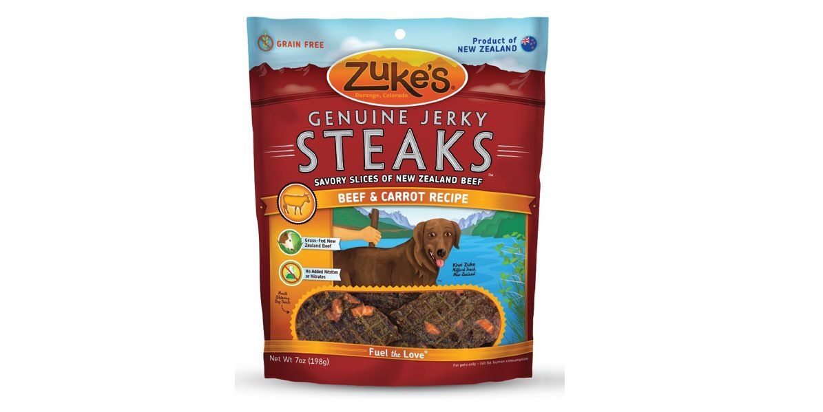 Critique des gâteries authentiques biftecks ​​saccadés de Zuke pour chiens