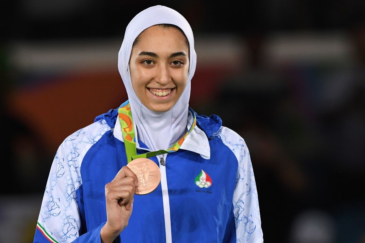 אישה איראנית זכתה לראשונה במדליה אולימפית
