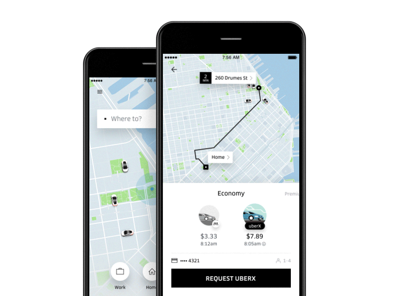La mise à jour de l'application Uber apporte Snapchat et Yelp à Ride-Hail