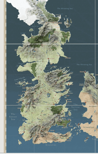 Endlich verdient die interaktive Karte 'Game Of Thrones'